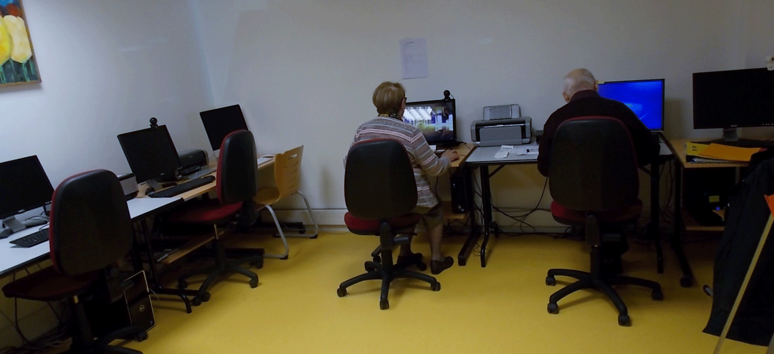 Atelier d' entraide informatique avec Amitié Solidarité 31